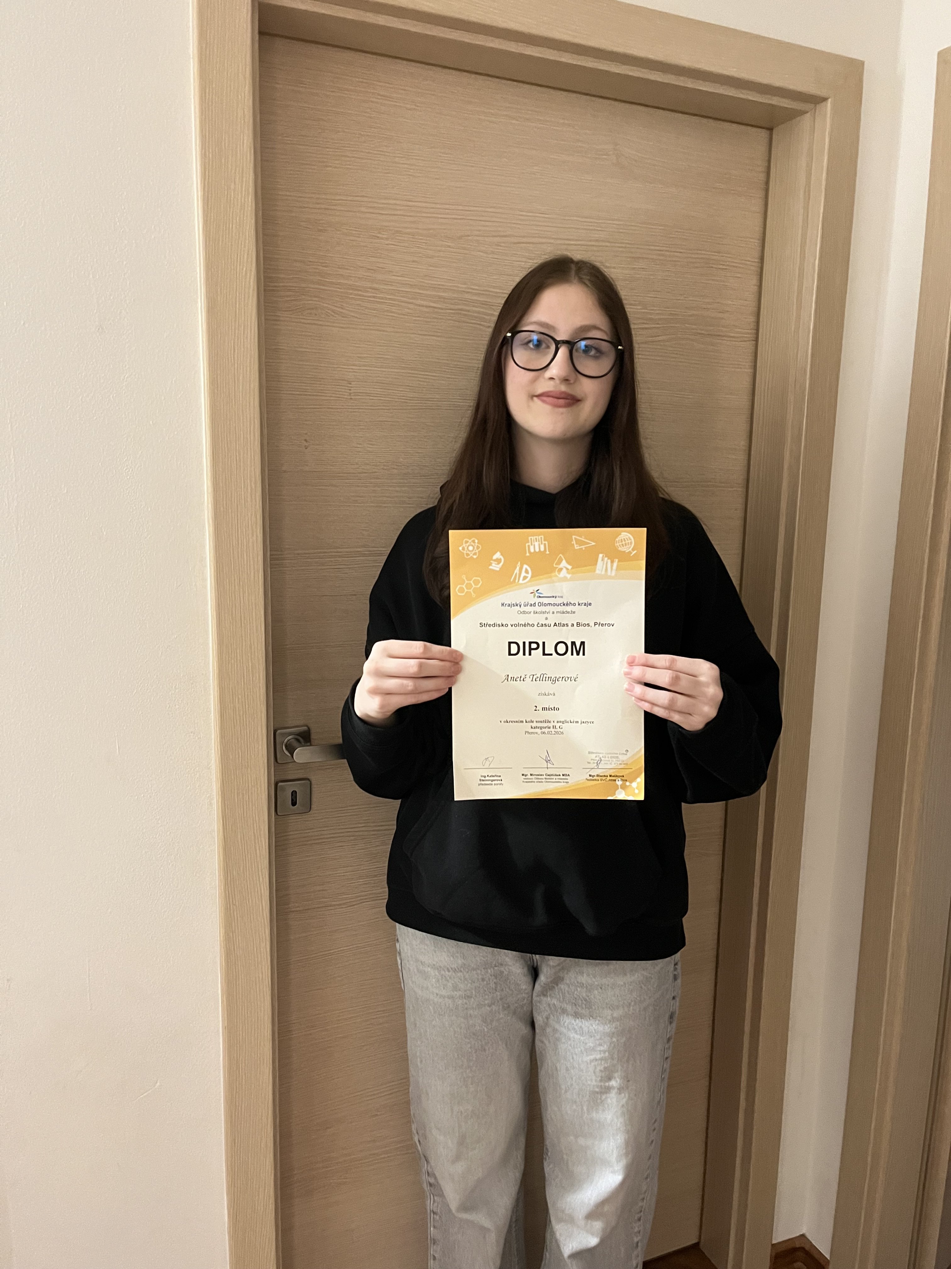 Okresní kolo Soutěže v anglickém jazyce